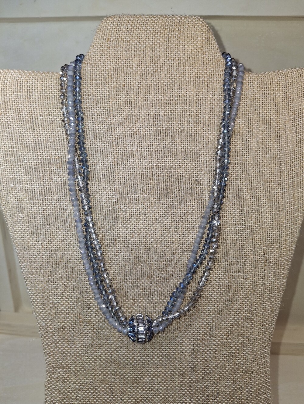 Simply Vera Multi-Strand Crystal Necklace